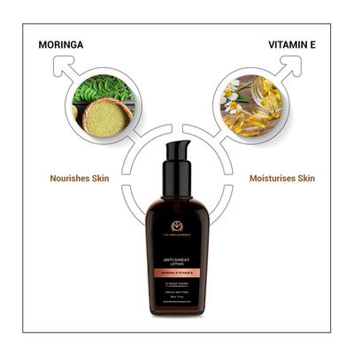 The Man Company Anti-Sweat Lotion - Moringa & Vitamin E 90 ml - Skin-Treatment