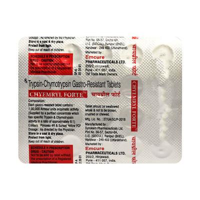 CHYEMRYL FORTE Tablet 20's - Pain relief-Ant