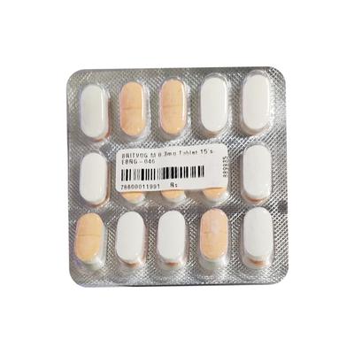BRITVOG M 0.3mg Tablet 15's - Diabetes-Ant