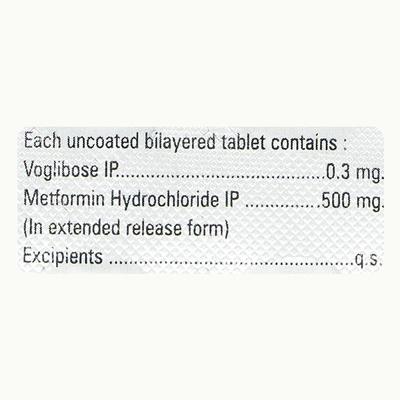 Prebose M 0.3 Tablet 10's - Diabetes-Ant