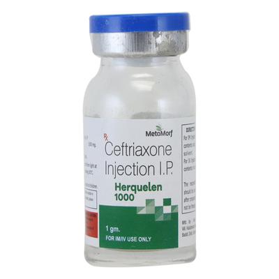 HERQUELEN 1000 Injection 1's - Bacterial Infections-Cep