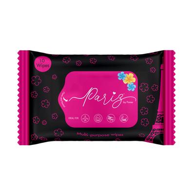 Pariz by Paree Multi Purpose Wipes 10's - Facial Wipes & Tissues