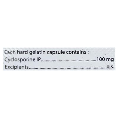 CYCLODAC 100mg Capsule 10's - Auto Immune Disease-Imm
