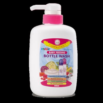 Farlin Baby Feeding Bottle Wash Liquid 500 ml - Baby Safety