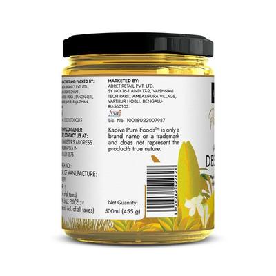 Kapiva A2 Desi Cow Ghee 500 ml - Speciality Medicines
