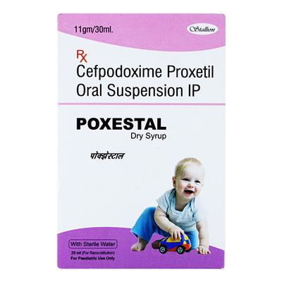 POXESTAL Dry Syrup 30ml - Bacterial Infections-Cep