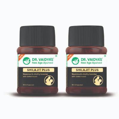 Dr. Vaidya's Shilajit Plus Capsule (Pack of 2 x 30's) - Sexual Healthcare