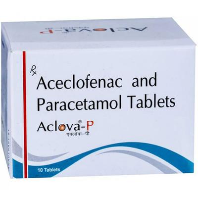 Aclova P Tablet 10's - Pain relief-Nsa