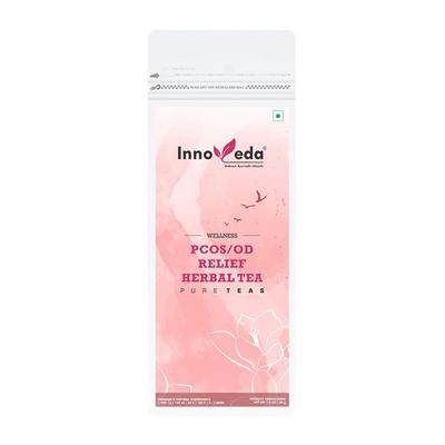 Innoveda PCOS/OD Relief Herbal Tea Whole tea leaves 50 gm - Teas