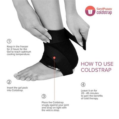 SandPuppy Coldstrap 1's - Abdomen/Neck/Arm/Elbow Supports