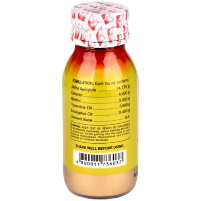 Omega Pain Killer Liniment (Methyl Salicylate Camphor + Menthol) 60 ml - Balm/Ointments