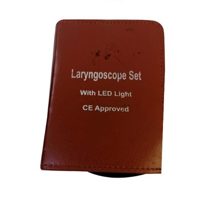 Laryngoscope Set with LED Light (Adult) - 4 Blades - Laryngoscope