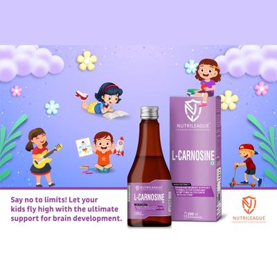 Nutrileague L- Carnosine Syrup 200 ml - Multi-Vitamins