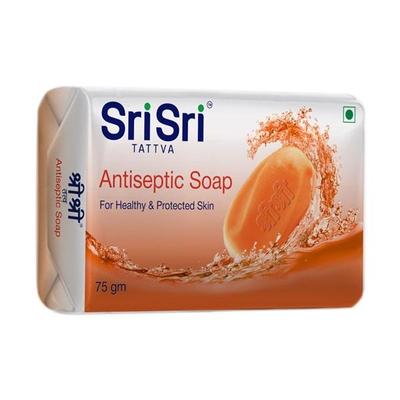 Sri Sri Tattva Bath Soap - Antiseptic 75 gm - Speciality Medicines