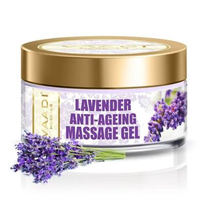 Vaadi Herbals Anti-Ageing Massage Gel - Lavender 50 gm - Massage Oils