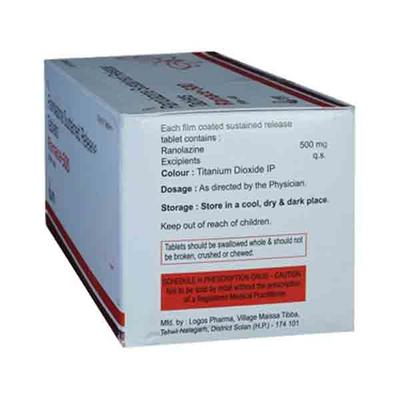 RANACE 500 Tablet 10's - Angina