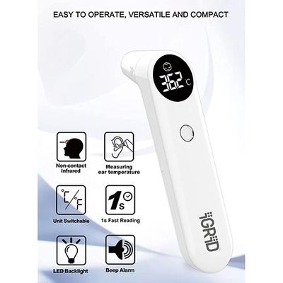 iGRiD Infrared Digital Forehead Thermometer (IGT031) - Health Monitors And Equipment