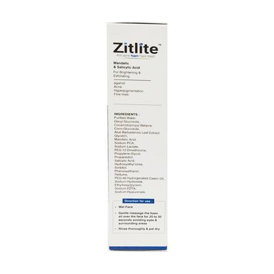 ZITLITE ANTI ACNE FOAM Face Wash 60ml - Acne-Acn