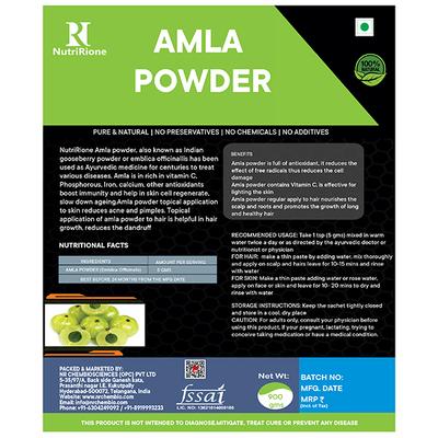 NutriRione Amla Powder 900 gm - Health Products