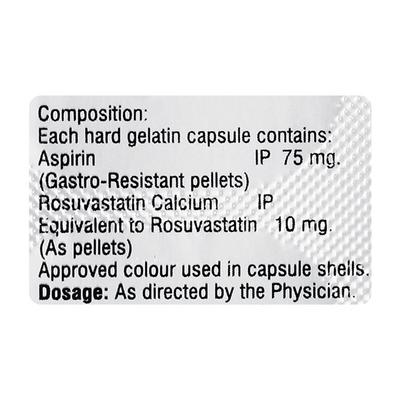 ROSEPIL A 10/75 Capsule 10's - Blood Clot-Ant