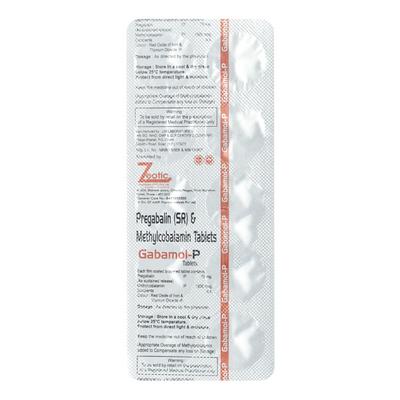 GABAMOL P Tablet 10's - Neuropathic Pain-Dru