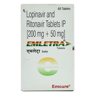 EMLETRA Tablet 60's - Viral infections-Ant
