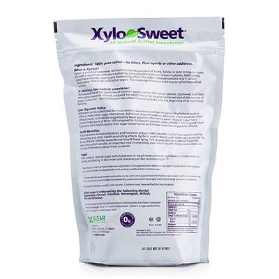 Xlear XyloSweet Xylitol Natural Sugarfree Sweetener 1.36kg - Sugar Substitutes (Fitness)
