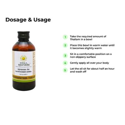 Kerala Ayurveda Mahanarayana Thailam 200 ml - Speciality Medicines