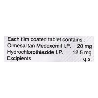 Olsar H 20mg Tablet 10'S - Hypertension-Ang