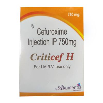 CRITICEF H 750mg Injection 1's - Bacterial Infections-Cep