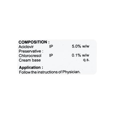 Zoster 5% Cream 5gm - Skin Infections-Toav