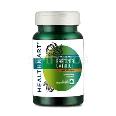HealthKart Garcinia Extract with 65 HCA Capsules 60's - Herbal Dietary Supplement