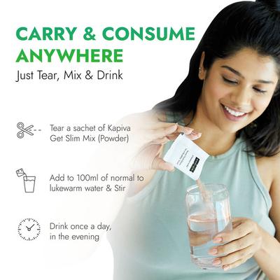 Kapiva Get Slim Mix Powder 150 gm - Weight Loss