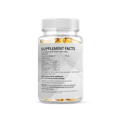Bhumija Lifesciences Black Seed Oil Softgel 60's - Nutritional Bars