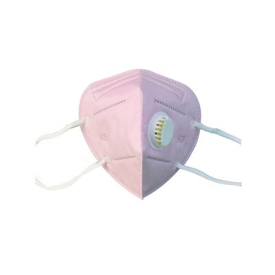 Essentium Phygen 5-Layer N95 Face Mask with Valve - Pink - Face Mask