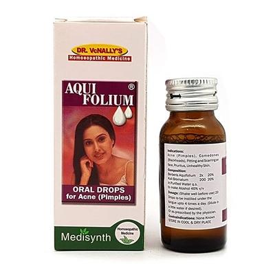 Medisynth Aqui Folium Drops 30 ml - Homeopathic Drops