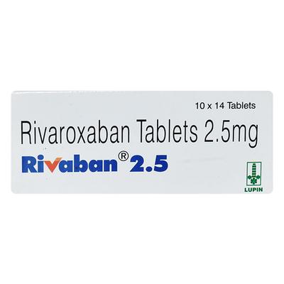 RIVABAN 2.5 Tablet 14's - Blood Clot-Ant