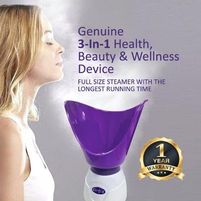 Carent Steam Inhaler Cum Sauna Vaporizer (CARE0054) 1's - Health Monitors And Equipment