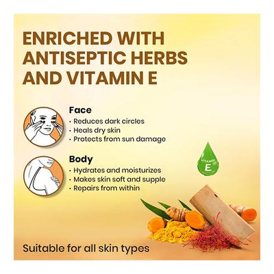 Boro Plus Body Gel - Aloe Vera with Haldi, Chandan & Kesar 60 ml - Personal Care (Ayush)