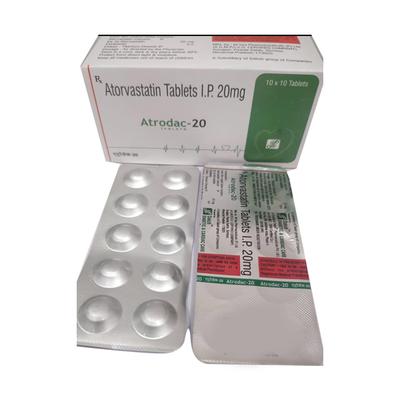 ATRODAC 20 Tablet 10's - High Cholesterol-Dys