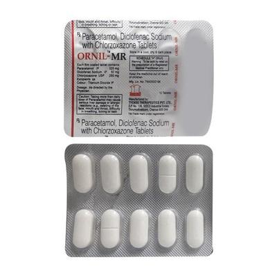 Ornil MR Tablet 10'S - Pain relief-Nsa