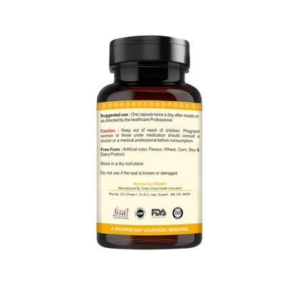 Vitawin Wheat Grass Capsule 60's - Vital Health