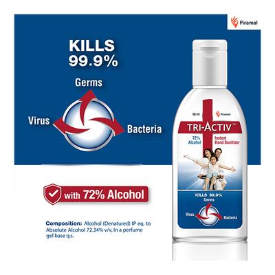 Tri-Activ Instant Hand Sanitizer 50 ml - Hand Sanitizer