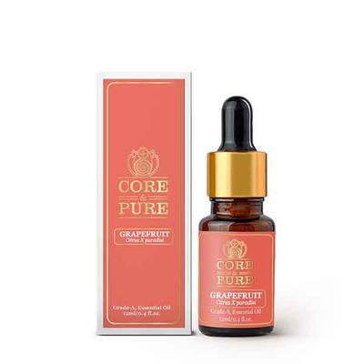 Core & Pure Grade A Essential Oil - Grapefruit 12 ml - Essential Oils