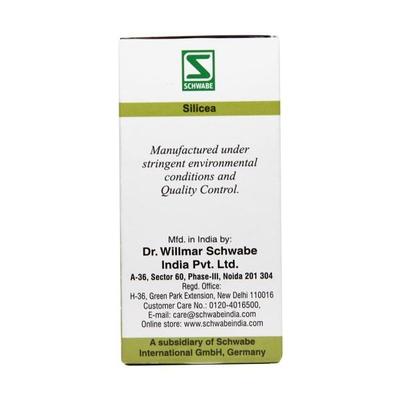 Dr.Willmar Schwabe Silicea 30X Tablet 20 gm - Bio-Chemic