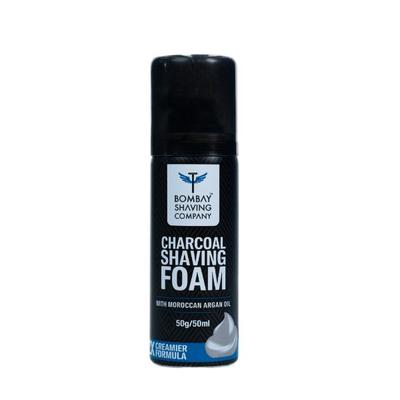 Bombay Shaving Company Shaving Foam - Charcoal 50 gm - Shaving Foams