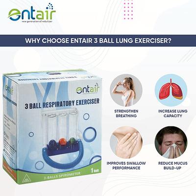 Entair 3 Balls Respiratory Exerciser - Respiratory Therapy