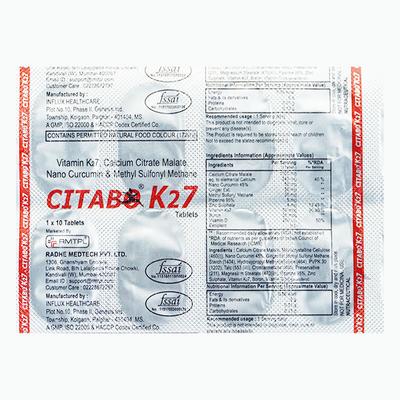 CITABO K27 Tablet 10's - Supplements-Vam