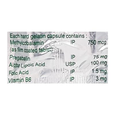 REJUFAST PG Capsule 10's - Neuropathic Pain-Dru