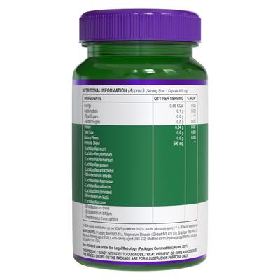 Pure Nutrition Progut 50 Billion CFU 600 mg Veg Capsule 60's - Digestive Health